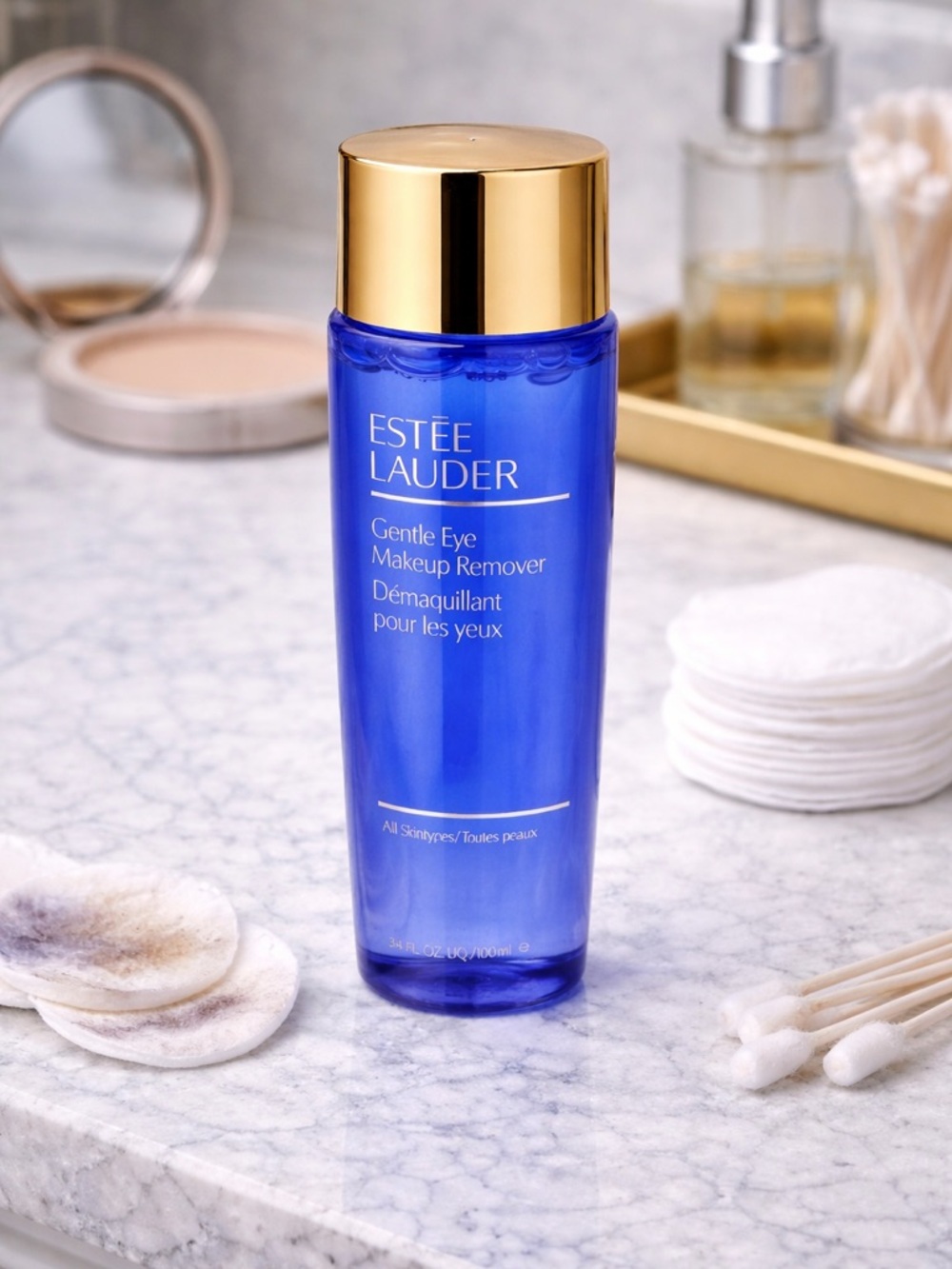 Estee Lauder Blue Gentle Eye Makeup Remover New in box